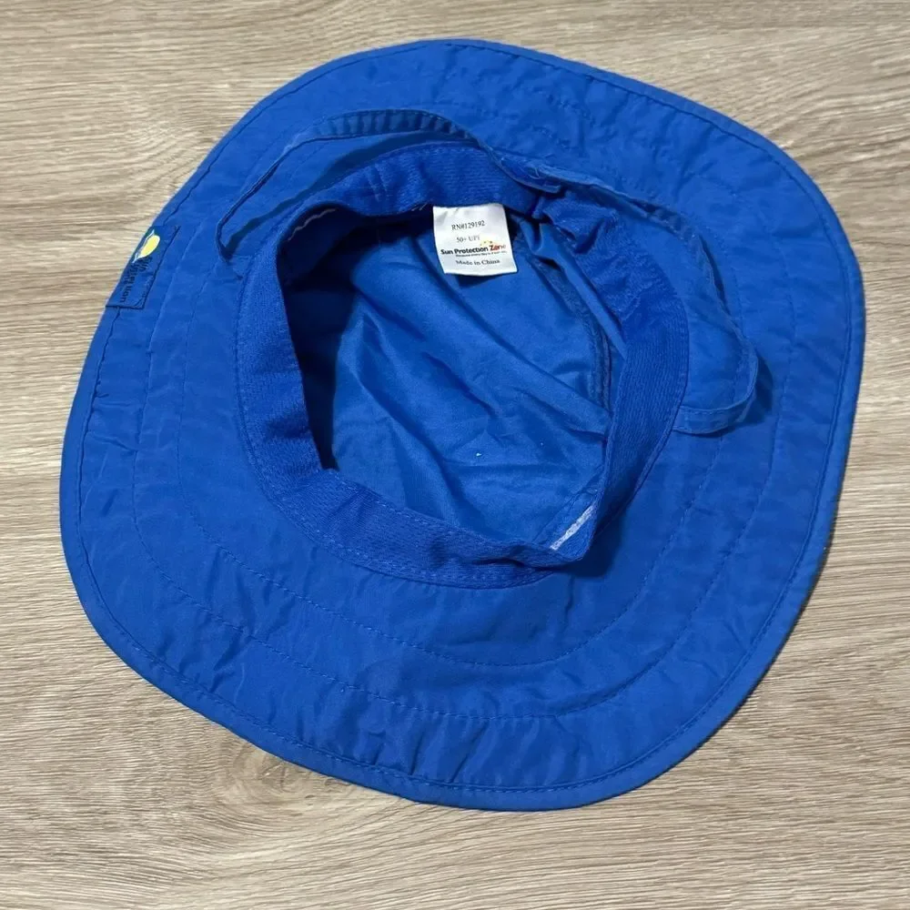 Kid's Sun Protection Zone Blue Shark Bucket Hat 50+ UPF